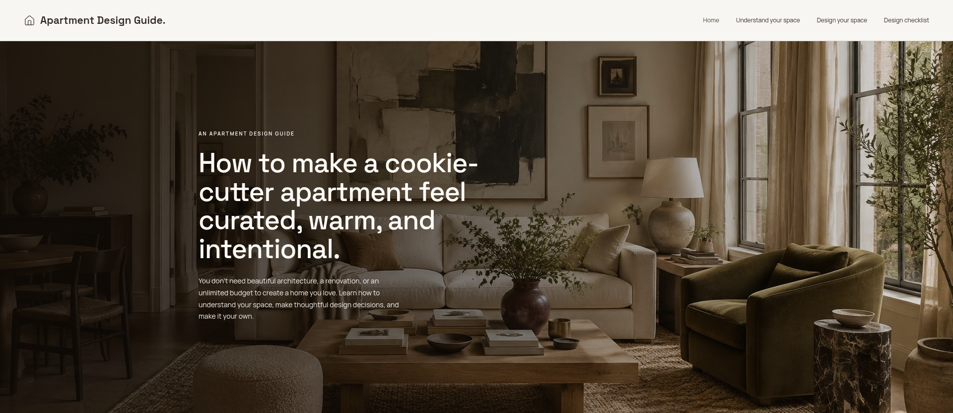 Apartment Design Guide preview